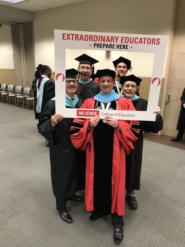 DocStevenMiller's tweet photo. “We can do amazing things when surrounded by amazing people.” - Graduate Speaker at NCSU College of Education Commencement. @NCStateCED, @ncsugradschool, @ncsu, #STEMEducation https://t.co/VA3U43aMRo