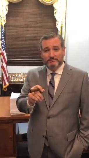 KETK's tweet photo. SPENDING BILL: In a video released last night, Texas Senator Ted Cruz fired off ten complaints he has with a compromise spending bill that would avoid a shutdown. https://t.co/uu6iAYjyIW https://t.co/IZt7fWI8Kt