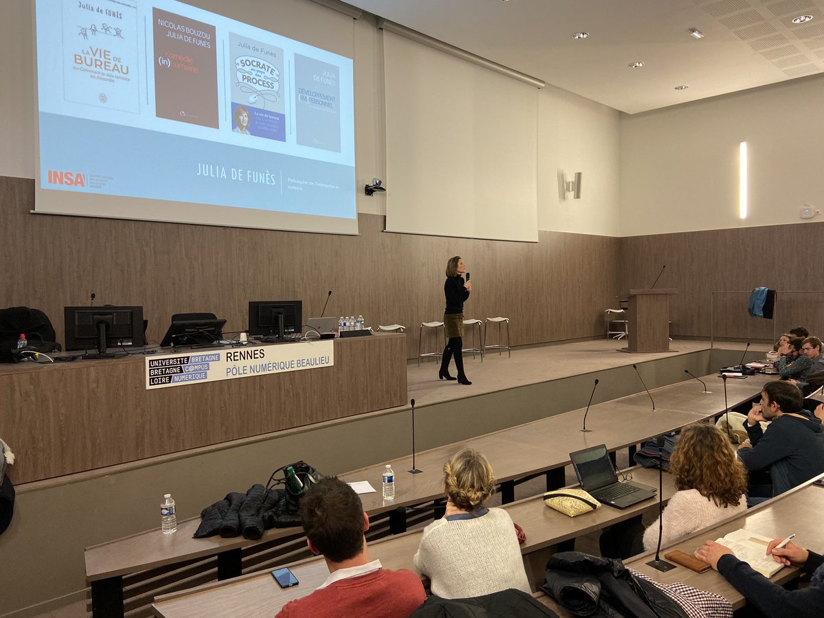 Julia de Funès sur les Process : « le problème n’est pas dans la chose mais dans la dose » #INSARennes #MSEO