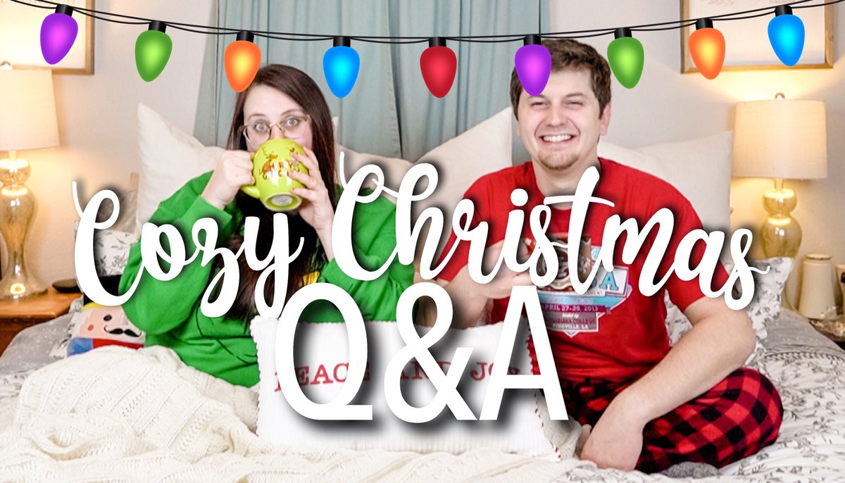 brittandjared's tweet photo. Are you caught up on Vlogmas? Yesterday we posted a CHRISTMAS Q&amp;A🎄https://t.co/TiKoGZiRKQ https://t.co/HmElKNK8ZD
