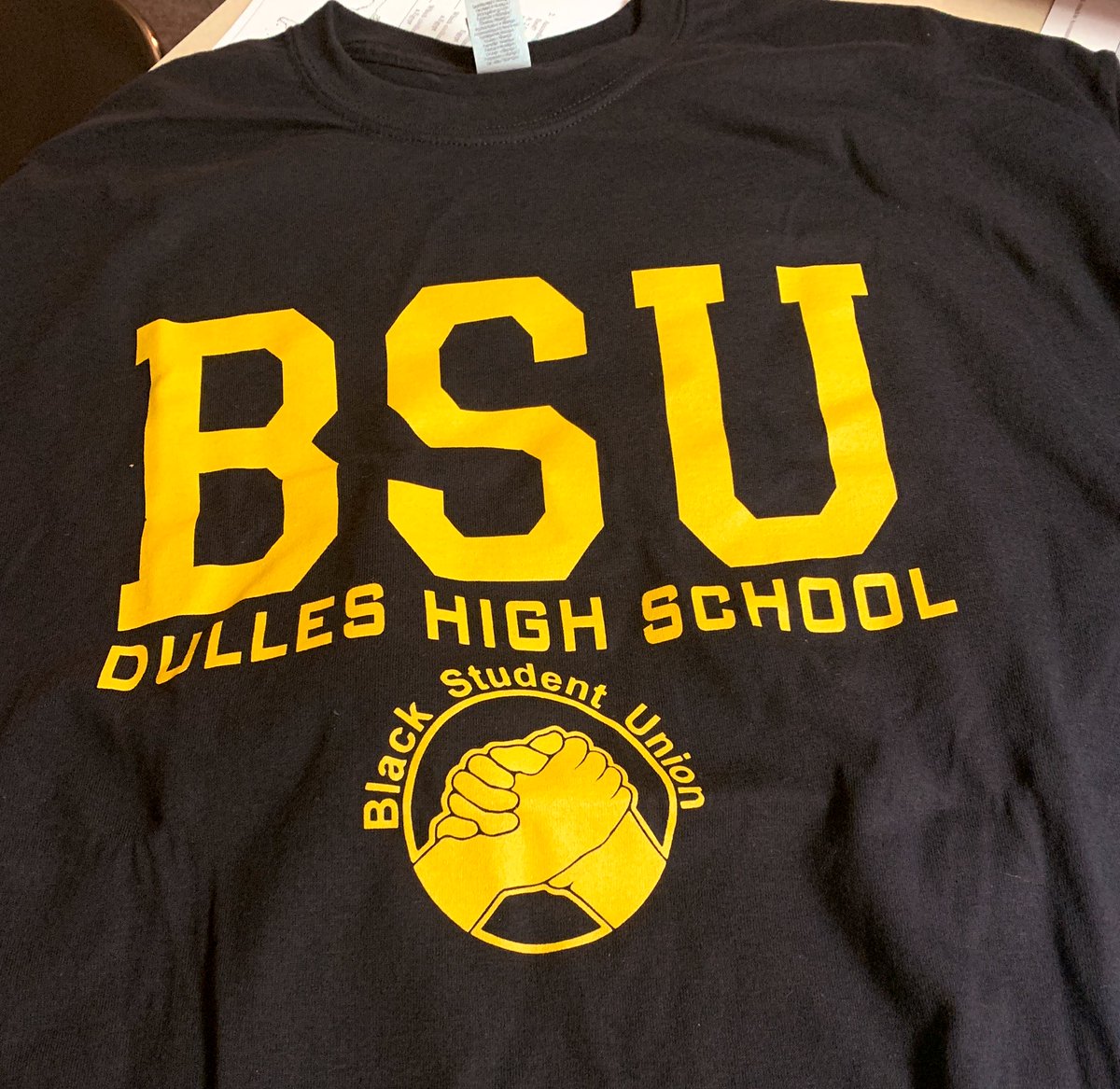 Coach_JDavidson's tweet photo. The @BsuDulles movement has started to take shape at @DHS_Vikings. Proud of the hard work from our students so far and support from others! https://t.co/m8A3HUetQa