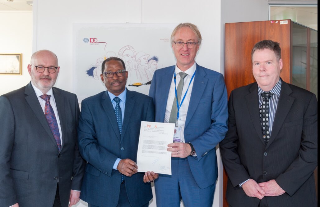 NLinGeneva's tweet photo. The Netherlands is pleased to ratify the @ilo Work in Fishing Convention. Tripartite cooperation of employers-government-workers, to ensure fishers have decent working conditions on board vessels, incl requirements, accomodation, food, safety &amp; health, social security
#NLandILO https://t.co/P5n3hwBlU5