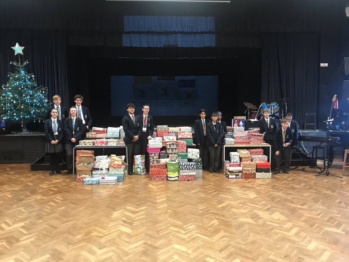 LMA_HHouse's tweet photo. Great effort once again with the shoe boxes, for the Christmas Care  homeless appeal. @lawn_manor @PE_LawnManor https://t.co/I5Bn0hxNaA