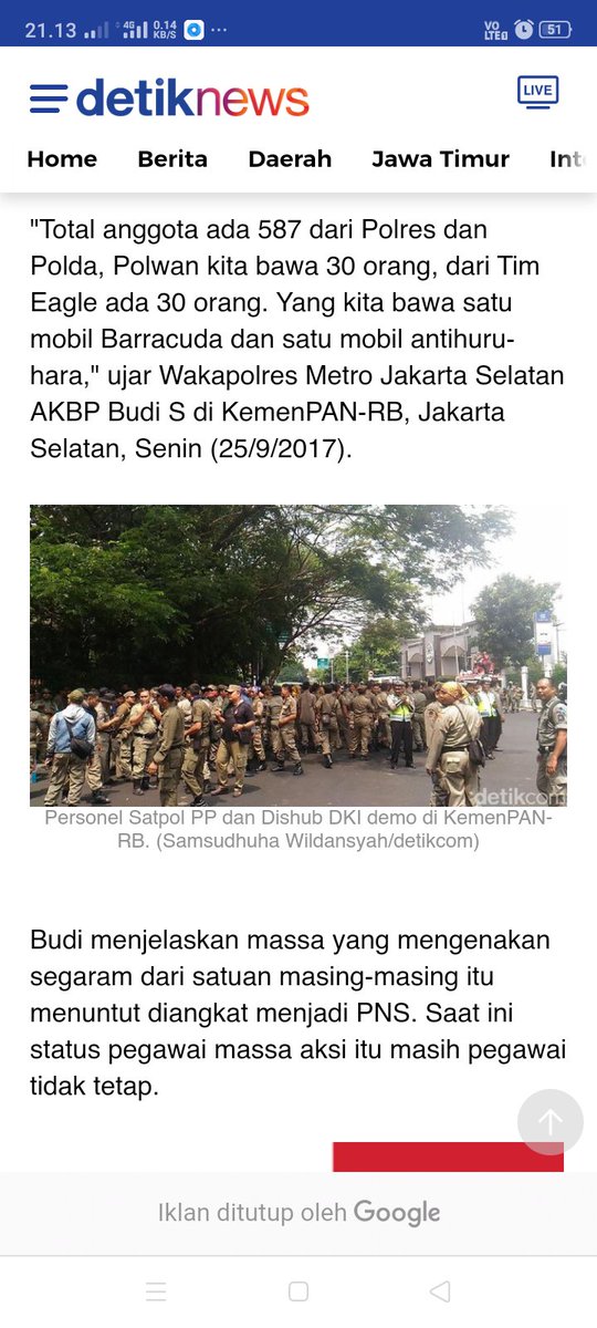 kami berharap tdk ada lg PTTBanpol PP &amp; PTTdishub yg unjuk rasa, cukup bagi kami atas janji2 mrk yg akan menyelesaikan masalah ini, 2 tahun sdh terlewati belum juga ada titik terang dari <a href="/kempanrb/">Kementerian PANRB</a> 

pak <a href="/aniesbaswedan/">Anies Rasyid Baswedan</a> ,<a href="/KemensetnegRI/">Sekretariat Negara</a> ,<a href="/Kemendagri_RI/">KEMENDAGRI</a> 

#pttdkiskgub
#pttdkiwajibpns