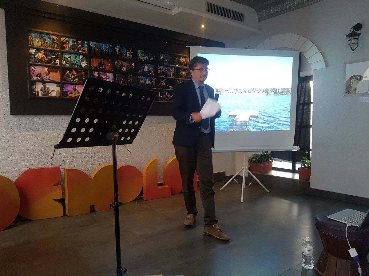 DemolaInNepal's tweet photo. Finnish Ambassador to Nepal, H.E. Pertti Anttinen shared like Finland, Nepal also needs to use its young minds to generate innovative ideas amidst numerous problems and limited resources.
#Demoday #Demola https://t.co/71glwNUr4P