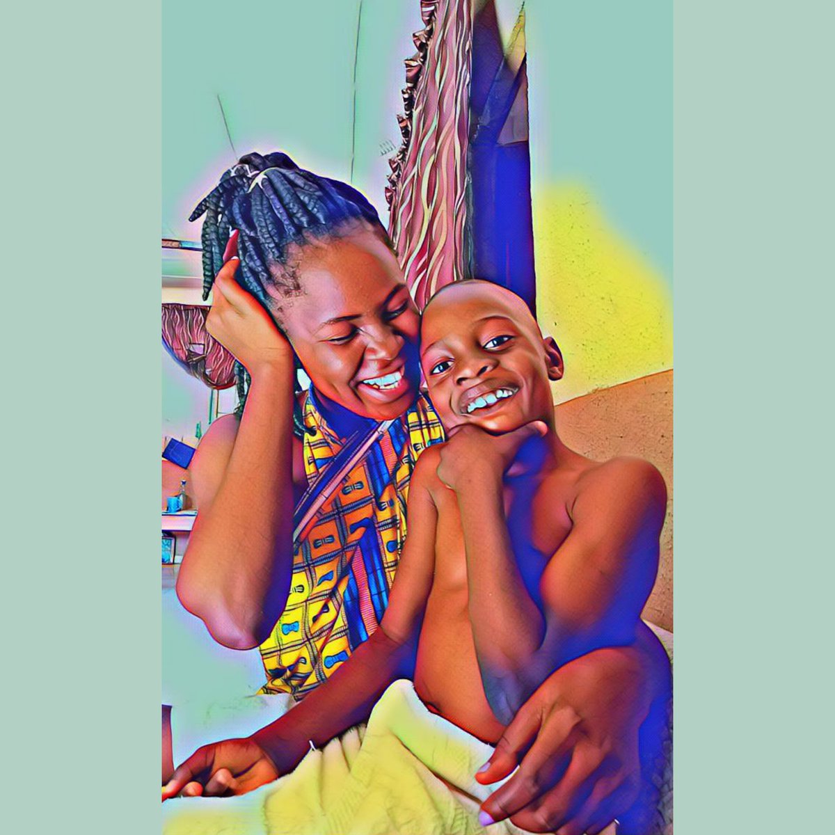 iam_duch's tweet photo. Hello Twitter,About a month ago I made an innocent Thanksgiving post on my twitter handle and y'all made this happen,you made made my son and I trend all over social media and became Celebrities in a flash,Nah endorsement deals remain😂😂😂 https://t.co/jVASg26h6F