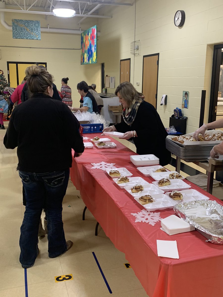 Breakfast with Santa this morning at TLC! What a fun morning!! #TheKnightWay