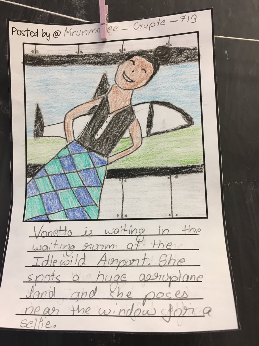 Creating #character #selfies to demonstrate #comprehension of the book One crazy summer <a href="/BalmoralDrivePs/">Balmoral Drive</a> <a href="/PeelSchools/">Peel District School Board</a>