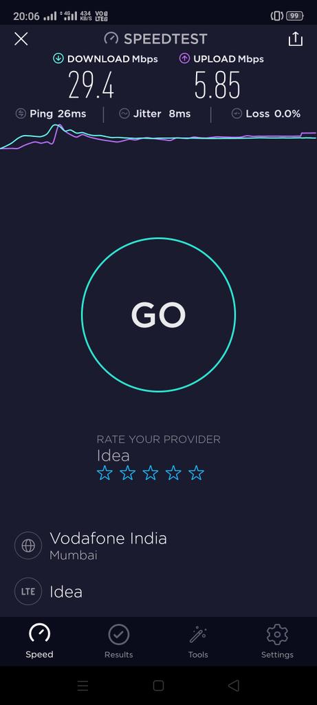 gauravh1's tweet photo. Not bad. #Idea4G near ShivSena Bhavan, Dadar, Mumbai. LTE on B41. https://t.co/RLOHH9Jdqb