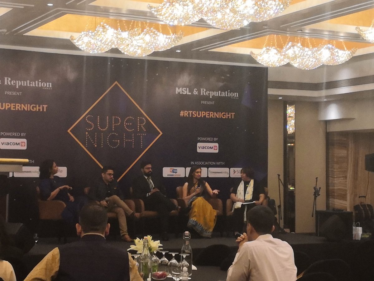 MSLGROUP_India's tweet photo. Technology is changing the roles of future in our industry. #RTSuperNight #MSLSuperNight https://t.co/I6n2GoHoTL