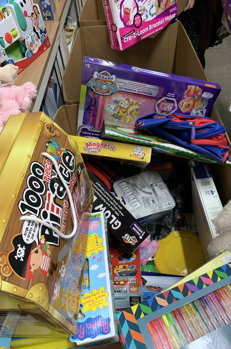 We are overwhelmed by the kind donations made to @minsterfm. 4 HUGE boxes full of toys! People of York - you’ve excelled yourself. Your generosity will make a massive difference to those families most in need <a href="/CityofYork/">City of York Council</a> @