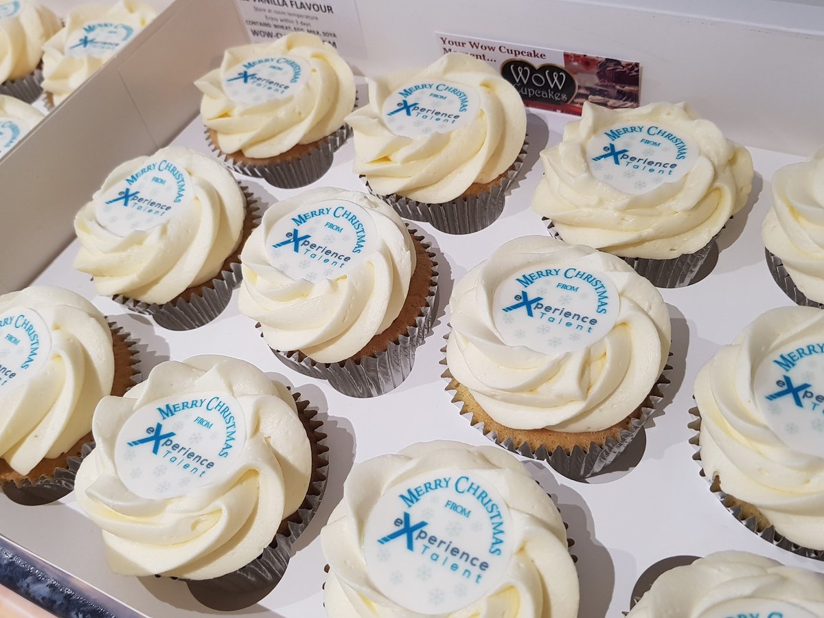 Christmas Branded Cupcakes
Thanks for choosing <a href="/WowCupcakes/">WowCupcakes</a>
🎅🏻🎄🎁
Need a last minute office delivery to treat your clients/staff this Christmas?
Delivery Mon 23rd orders 60-500 Cupcakes 
Christmas Eve AM orders over 200 Cupcakes 
DM for a quote😀
#wowcupcakes #Christmasgifts