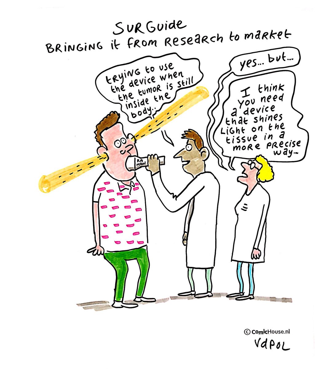 LSH010Rotterdam's tweet photo. Tijdens het #LSH010 ontbijt van 12 december werden er meerdere verdiepingssessies georganiseerd. Hartelijk dank aan sprekers Dr. Senada Koljenovic @ErasmusMC, Claus Schaffrath en Lars Ottevanger van #SurGuide en Cilian King van @Swanbridge. Illustrator @michielvdpol @ComicHouseNL https://t.co/WbhXtKpFiR