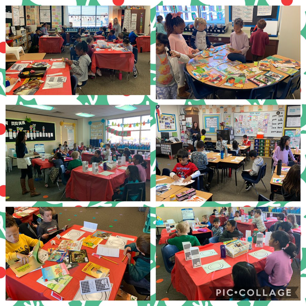 Nichols 2nd Graders participated in a Book Tasting this morning to explore all their new classroom library books! @nicholsfrisco @ci_elem @friscoisd #NicholsStrong #ourfisdstory #FriscoIC