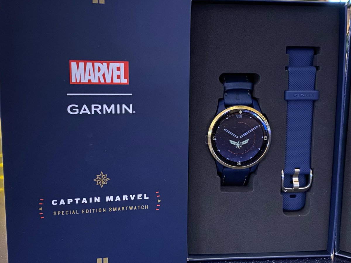 garmin captain marvel watch