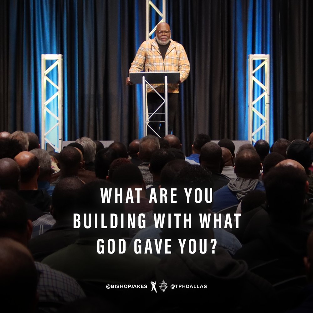 BishopJakes's tweet photo. Are you fulfilling the blueprint God has constructed for you?

He knows the plans He have for you, plans for welfare and not for evil, to give you a future and a hope (Jeremiah 29:11).

Watch #TheMasterBuilder: https://t.co/6TB6JThmtn https://t.co/tTCjWltugJ