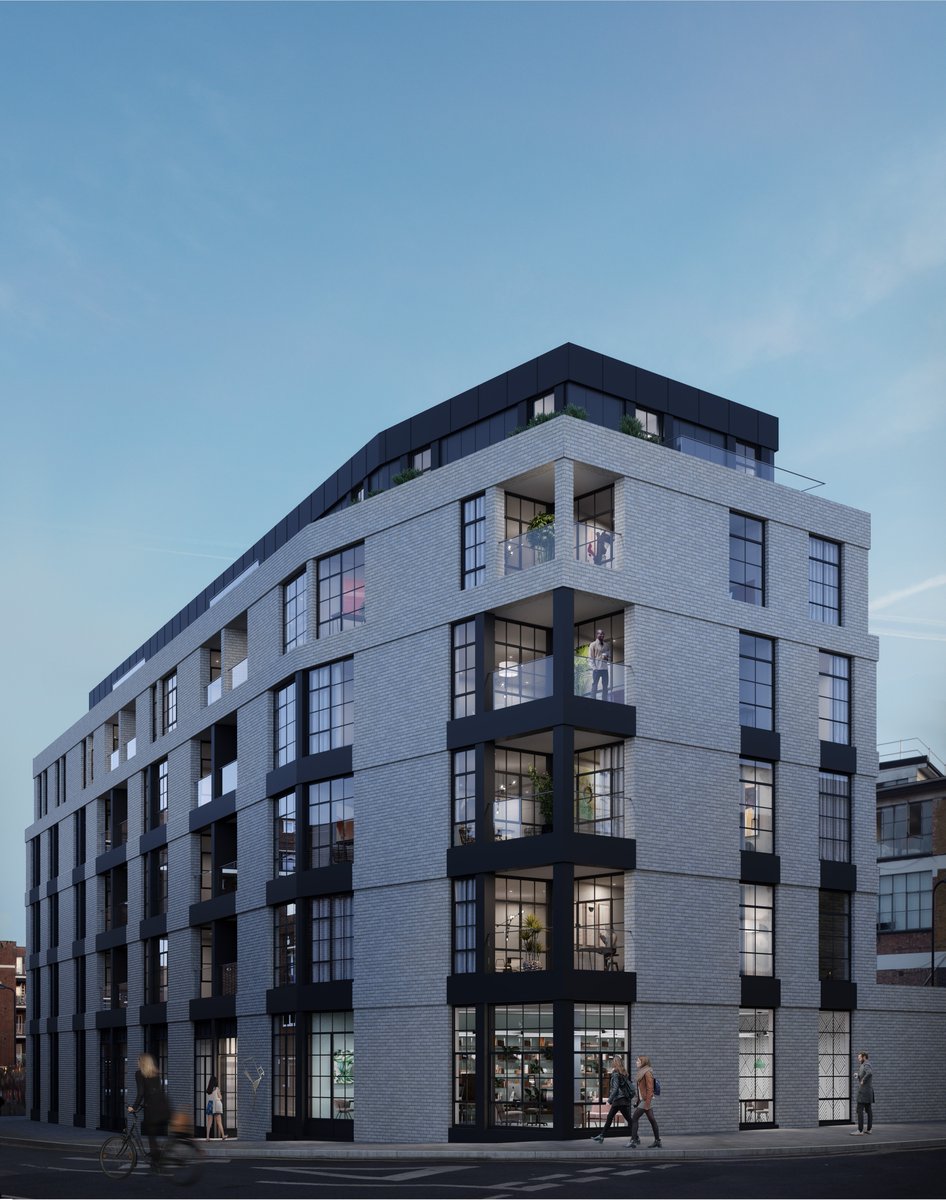 N1_EWR's tweet photo. Imagine living / working in a building designed by an award-winning architect practice? Sure beats my copy/paste victorian terrace thats for sure... 

@bgyarchitects @Aitchgroup1 #londondevelopment #boutiquedeveloper #londondeveloper #awardwinningarchitect https://t.co/ZYOmRnhmIh