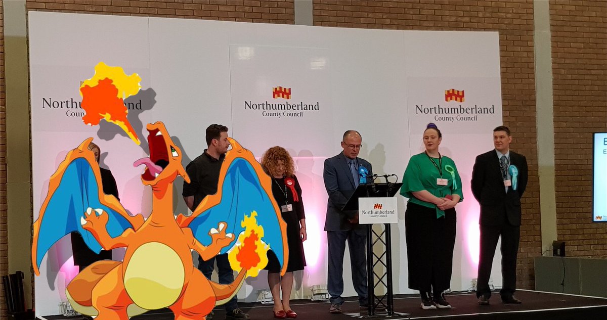 An unhappy Charizard after losing his Blyth Valley seat to the  @Conservatives at the  #GeneralElection19. He had personally held this seat as an Independent since 1950.