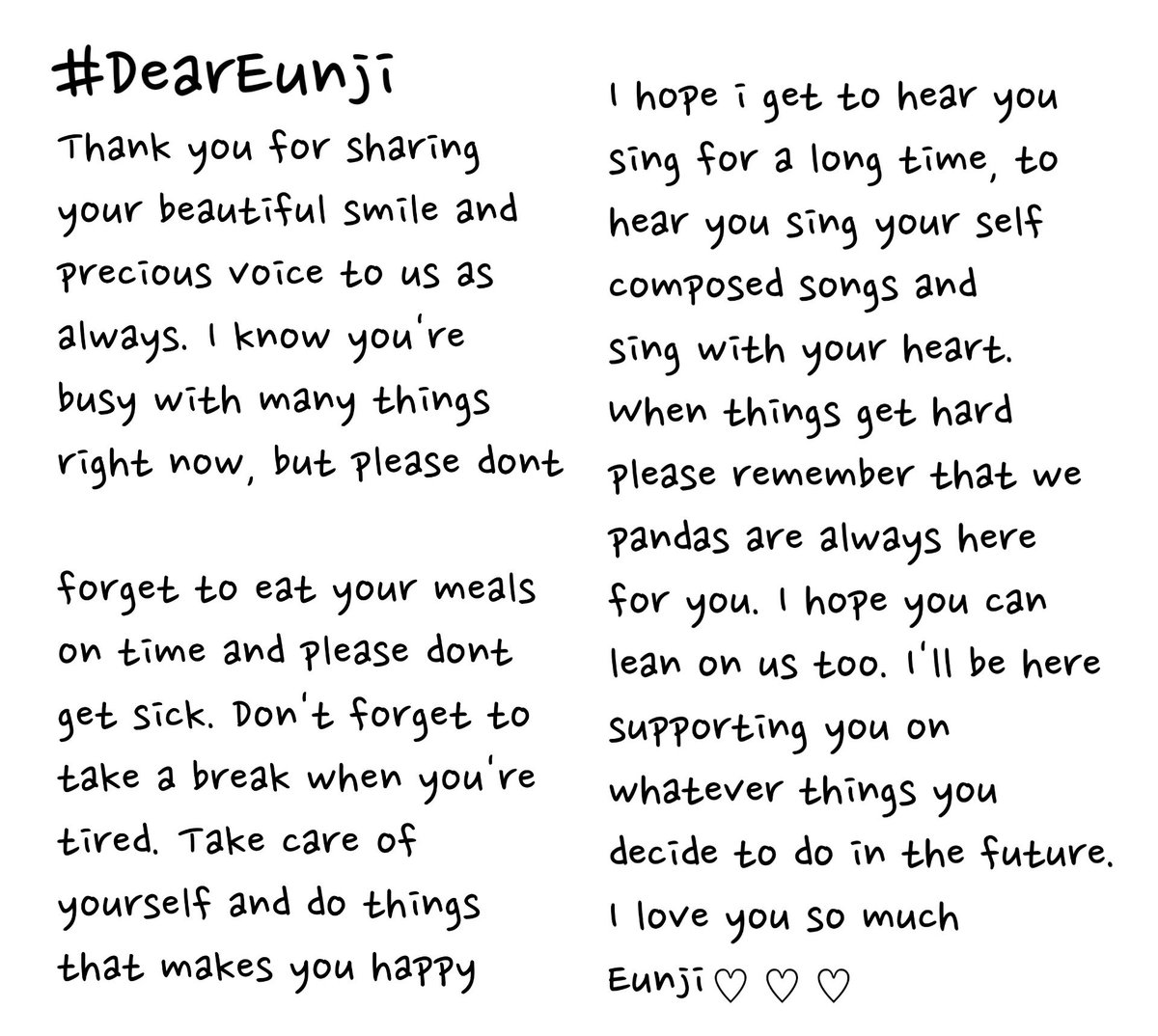 _Zaji__'s tweet photo. @myeonhae #DearApink #DearEunji https://t.co/oKT3XcTQkU