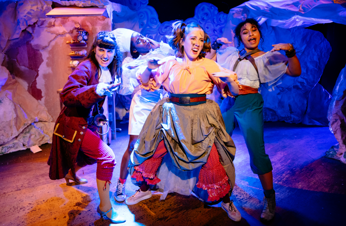 TheStage's tweet photo. ★★★★ Review: The Fairytale Revolution – an entertaining and energetic all-female panto at Theatre503 @theatre503 https://t.co/2PJnfJeiBX https://t.co/RNkMkVzzuI