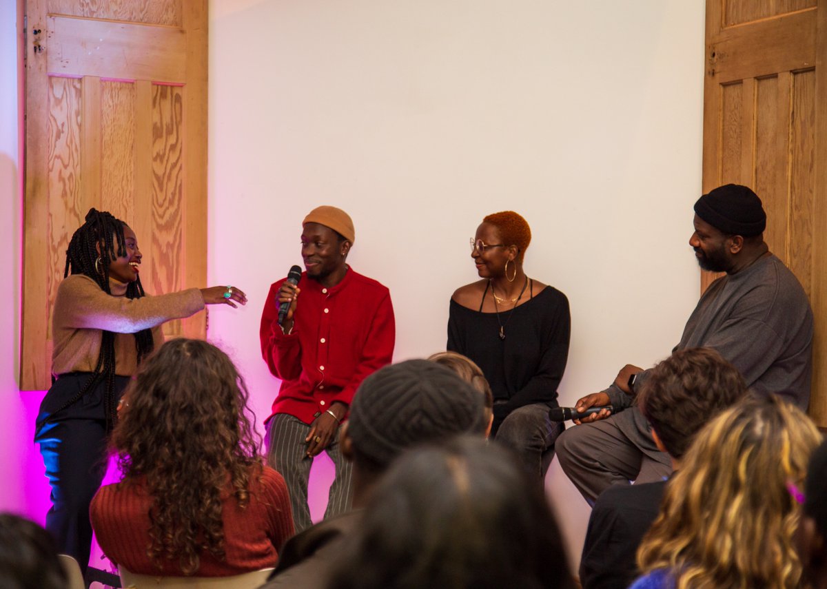 FreeWordCentre's tweet photo. Reflecting back to @touching_bass’ Black Home event celebrating the club space as a safe space for Black & LGBTQI+ communities. Many thanks to Touching Bass, CDR and BBZ who closed the #WritingOurWayHome season with pure energy and enlightening conversations.
📸 @KrystalNeuvill https://t.co/KKa844lozz