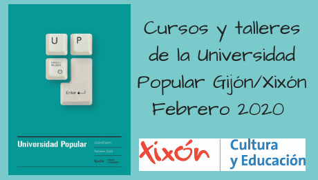 JuventudGijon's tweet photo. Ya está disponible la nueva oferta de cursos y talleres de la Universidad Popular para febrero de 2020 #cursos #talleres #UP #Xixón @UPXixon  @Culturagijon 
https://t.co/ar7r2CP73u https://t.co/miXS1kZOpU