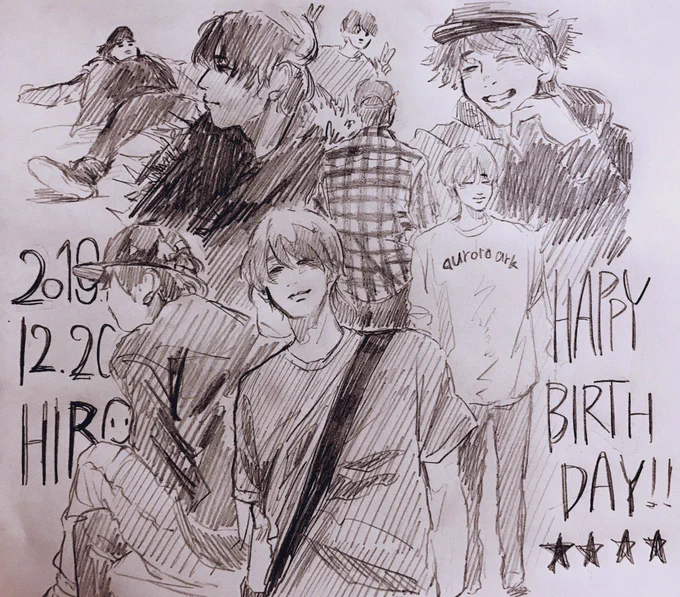 #HBDヒロ  
これからも元気でいてください!!!!誕生日おめでとうございます!!!!!!!! 