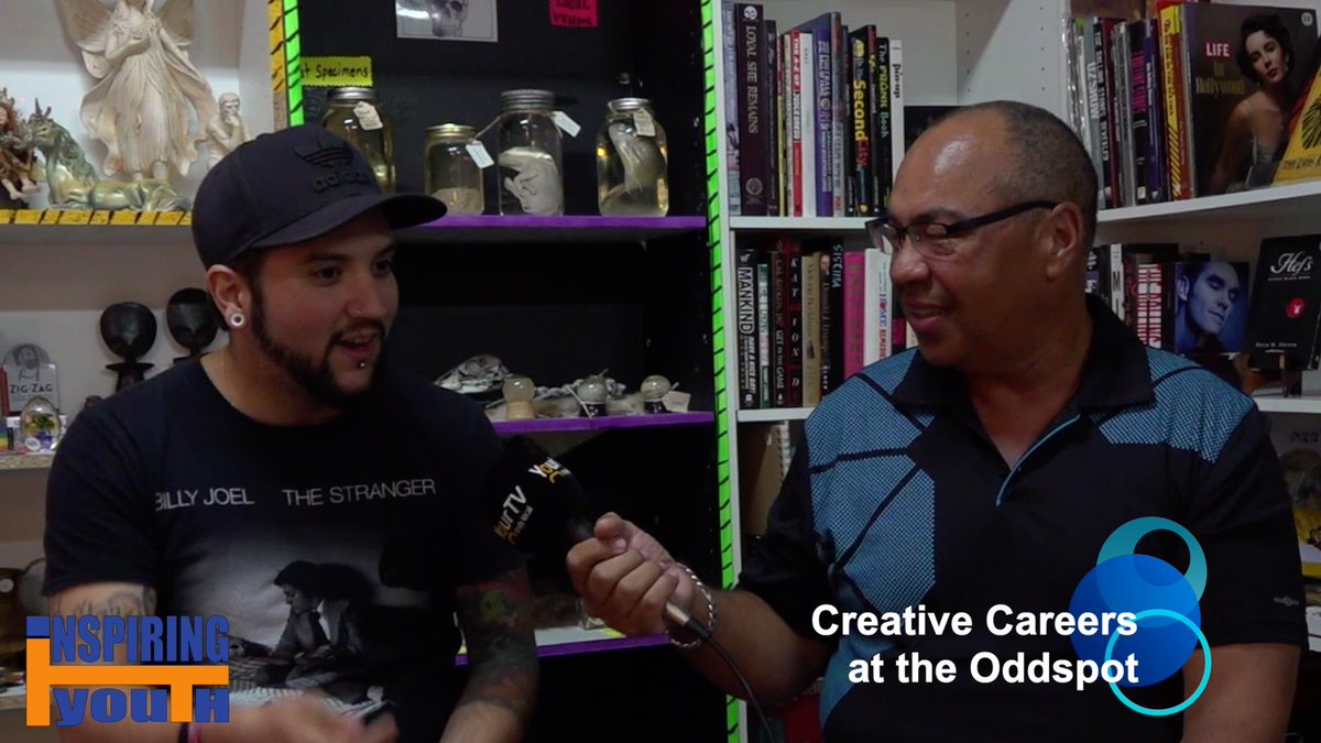 BruceAOutridge's tweet photo. This small spot #oddspot in Burlington ON is the hub of the music community. Find out why this is so important to local music. https://t.co/gzUjZt0QSJ #inspiringyouth #inspiringyouthtv #yourtvhalton #yourtv #cogeco https://t.co/mLWE7cgNNv