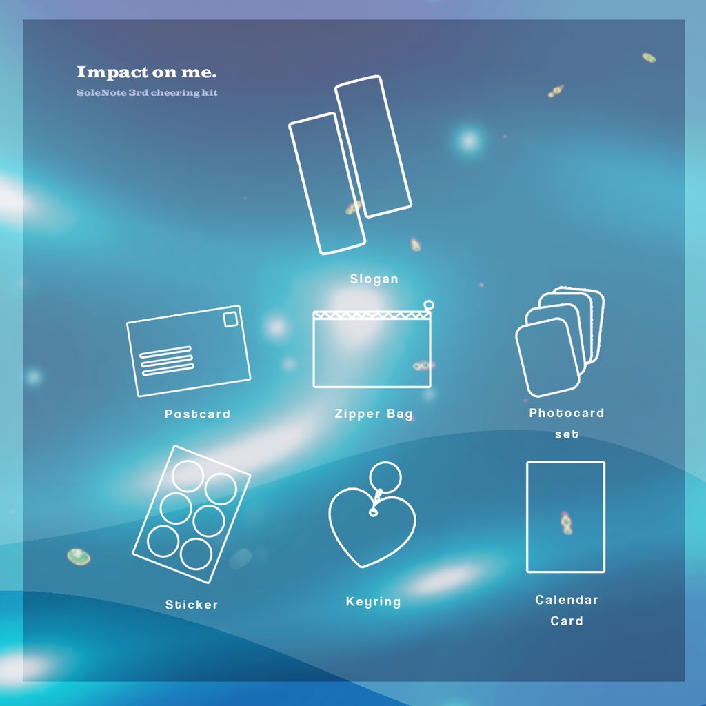 solenote917's tweet photo. ✨

Impact On Me
by. SoleNote

3rd Cheering kit
-order form :https://t.co/kuBWOWYR07
-period : 12.26 ～ 1.12

#YoungJae #영재 https://t.co/L9h5rVgZ7F
