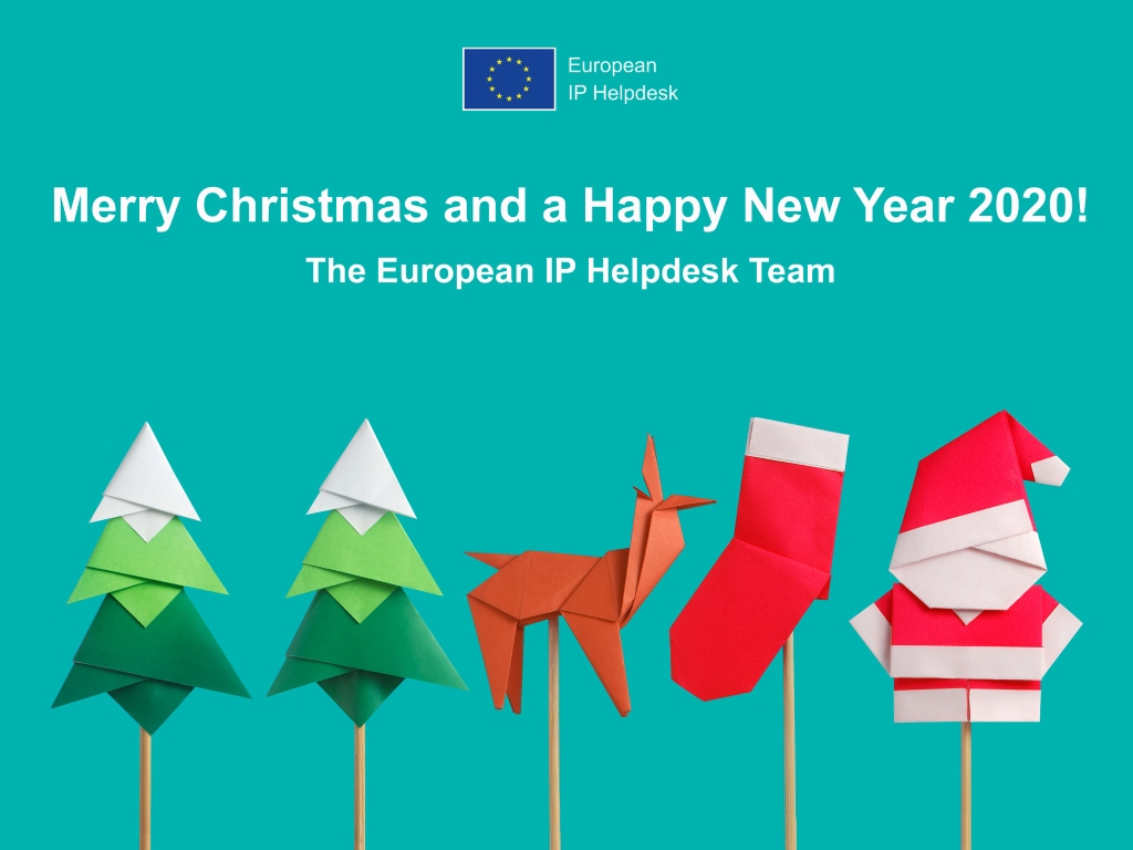 IPRHelpdesk's tweet photo. With the end of the year 2019 approaching, we have prepared little wrap-up of our latest publications to assist European SMEs and researchers in the management and valorisation of their intellectual property (IP) assets: https://t.co/W38ZiCxOEt https://t.co/X9S3zGxZiF