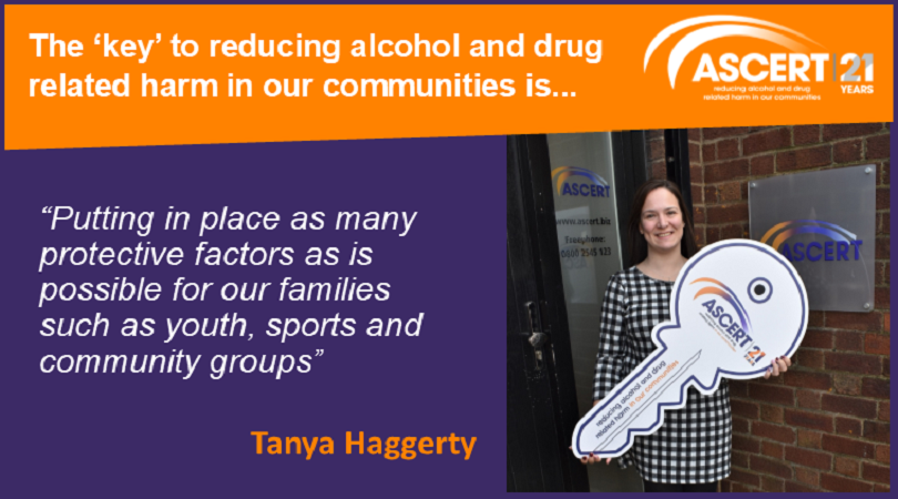 ASCERTNI's tweet photo. Tanya from our team shares what she believes will be the 'key' to reducing alcohol and drug related harm in our communities over the next 21 years #ASCERT21Years https://t.co/diLBvlgyoW