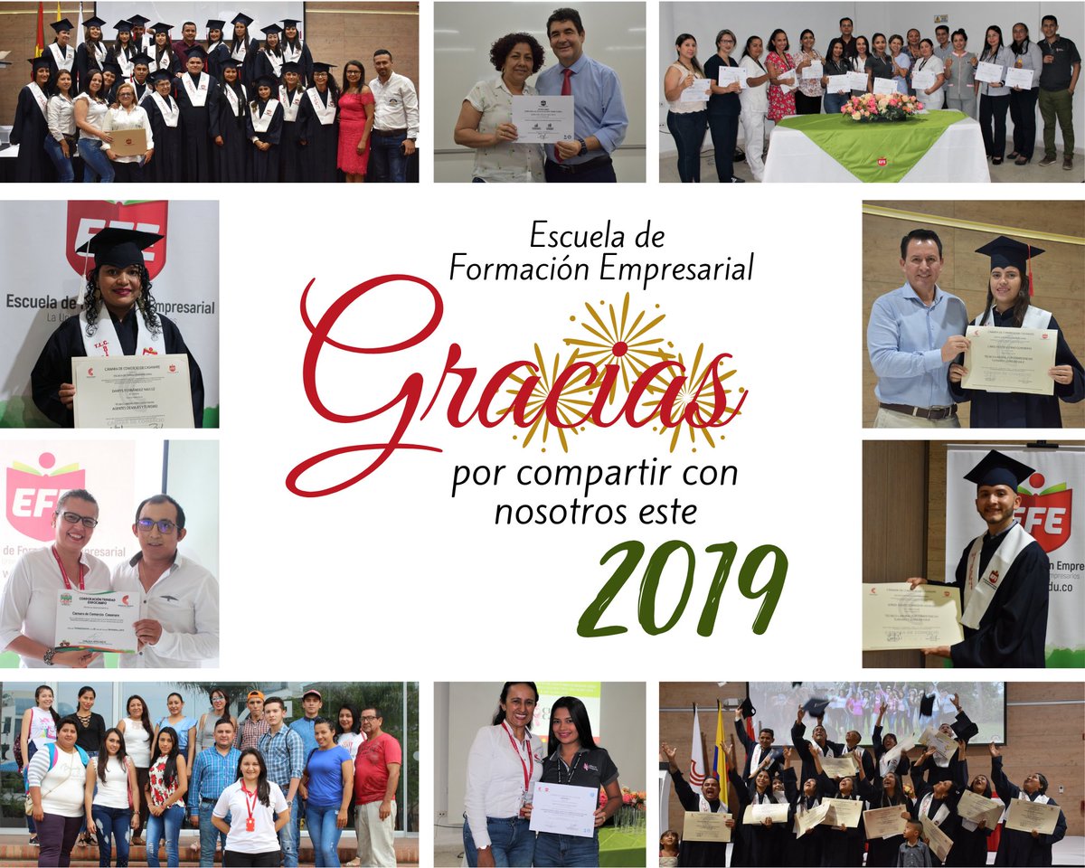 CCCASANARE's tweet photo. #FelizJueves Gracias por compartir con nosotros este 2019🤗 estudiantes, docentes, comerciantes, empresarios y comunidad en general: Escuela de Formación Empresarial📚📒📕 @EFECCCASANARE 🎅🎄@CCCASANARE #CapacitaciónGratuita #ALaMedida 👩🎓👨🎓
#Especializada #Técnica #Continuada https://t.co/CVcKr7GYCD