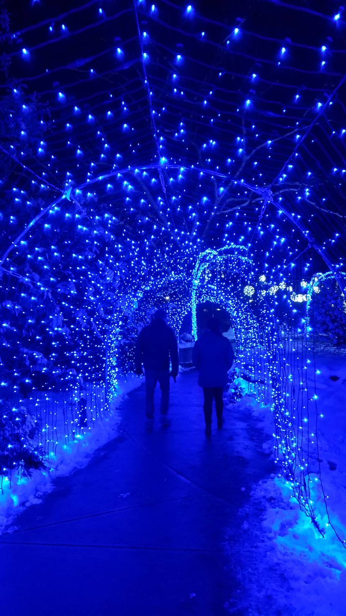 Our first visit to ⁦<a href="/NewfieldsToday/">Newfields - A Place for Art & Nature</a>⁩ and it was absolutely beautiful and so magical! Definitely recommend❄️🎄