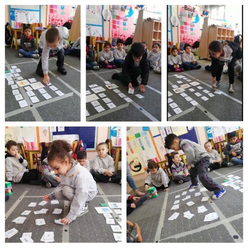 ghina_jomaa's tweet photo. This is how KG3C learners enjoy building sentences using high frequency words(I,see,a,like,we,am,& go to) & writing cvc words(_at family).#cvcwords #HFWs #Building #senteces #phonics @DawhaHighSchool @FThaalby @RanaDemasi https://t.co/pLWtUhuGj3