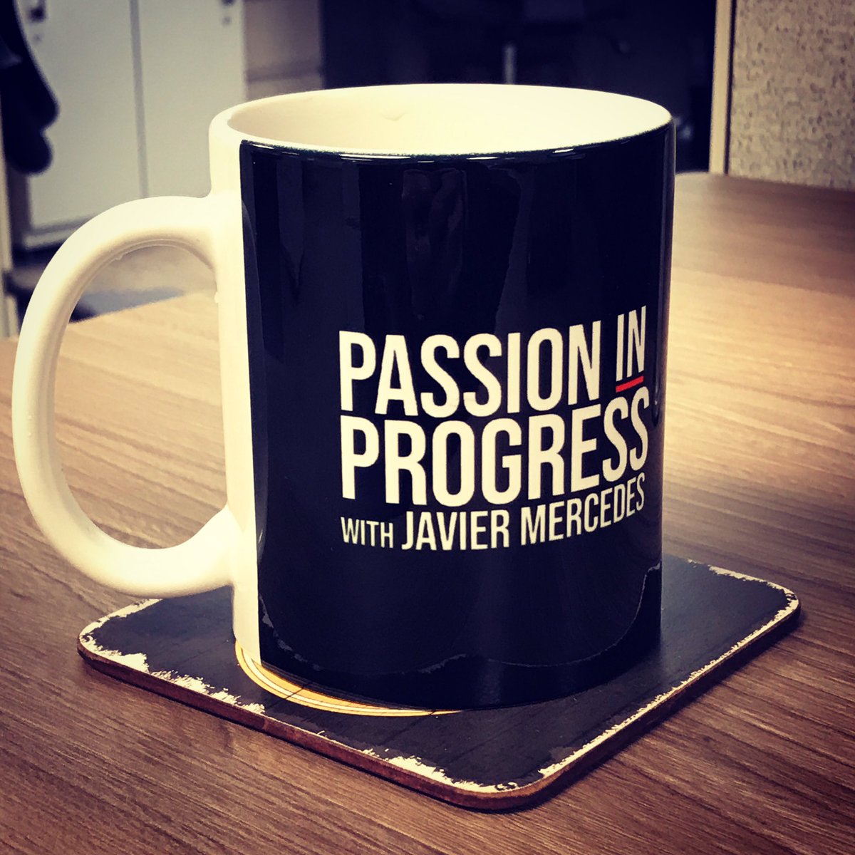ChrisWicklas's tweet photo. Home roasted coffee is better in a #PassionInProgress mug from @JavierMercedesx! https://t.co/qG93eOsZ8e
