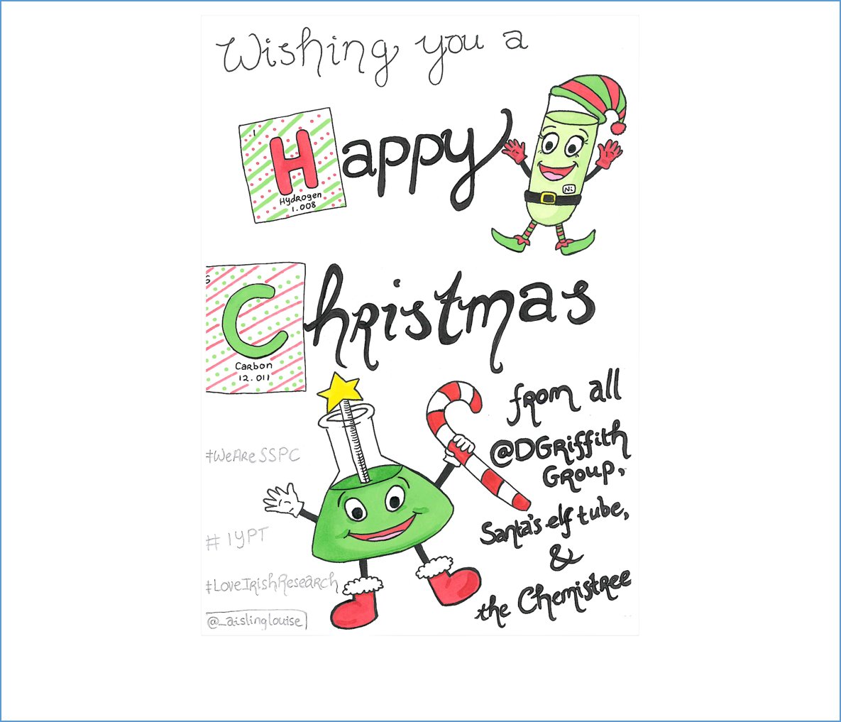 Griffith Group RCSI (@dgriffithgroup) on Twitter photo Happy Christmas <a href="/RCSI_Irl/">RCSI</a> <a href="/ChemistryRCSI/">RCSI_Chemistry</a> <a href="/SSPCentre/">SSPC</a> @SSPCepe <a href="/IrishResearch/">We are now Research Ireland</a> and all our collaborators and friends. Artwork courtesy of our multi-talented team member <a href="/_aislinglouise/">Aisling Ryan</a> Happy Christmas <a href="/RCSI_Irl/">RCSI</a> <a href="/ChemistryRCSI/">RCSI_Chemistry</a> <a href="/SSPCentre/">SSPC</a> @SSPCepe <a href="/IrishResearch/">We are now Research Ireland</a> and all our collaborators and friends. Artwork courtesy of our multi-talented team member <a href="/_aislinglouise/">Aisling Ryan</a>