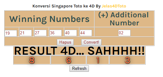 JelasGrup's tweet photo. Result "SINGAPORE"
TOGEL JELAS4DTOTO
Kamis, 19/12/2019
Result 4D ==> 8613
Shio : Babi
SELAMAT u/Bosku yang JEPEE hari ini^^

Min. Depo/WD : 25.000/50.000
Promo Special Deposit 200% 
Situs Judi Paling Jelas di Indonesia Jelascasino

Link Daftar : https://t.co/koBSu9iCr7 https://t.co/uqnKvFoPXh