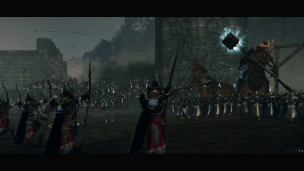 ChiefsN7's tweet photo. @totalwar My epic win against Kholek Suneater with Alith Anar in  Mortal Empire campaign ! #Winhammer https://t.co/s7pPaqA5qC