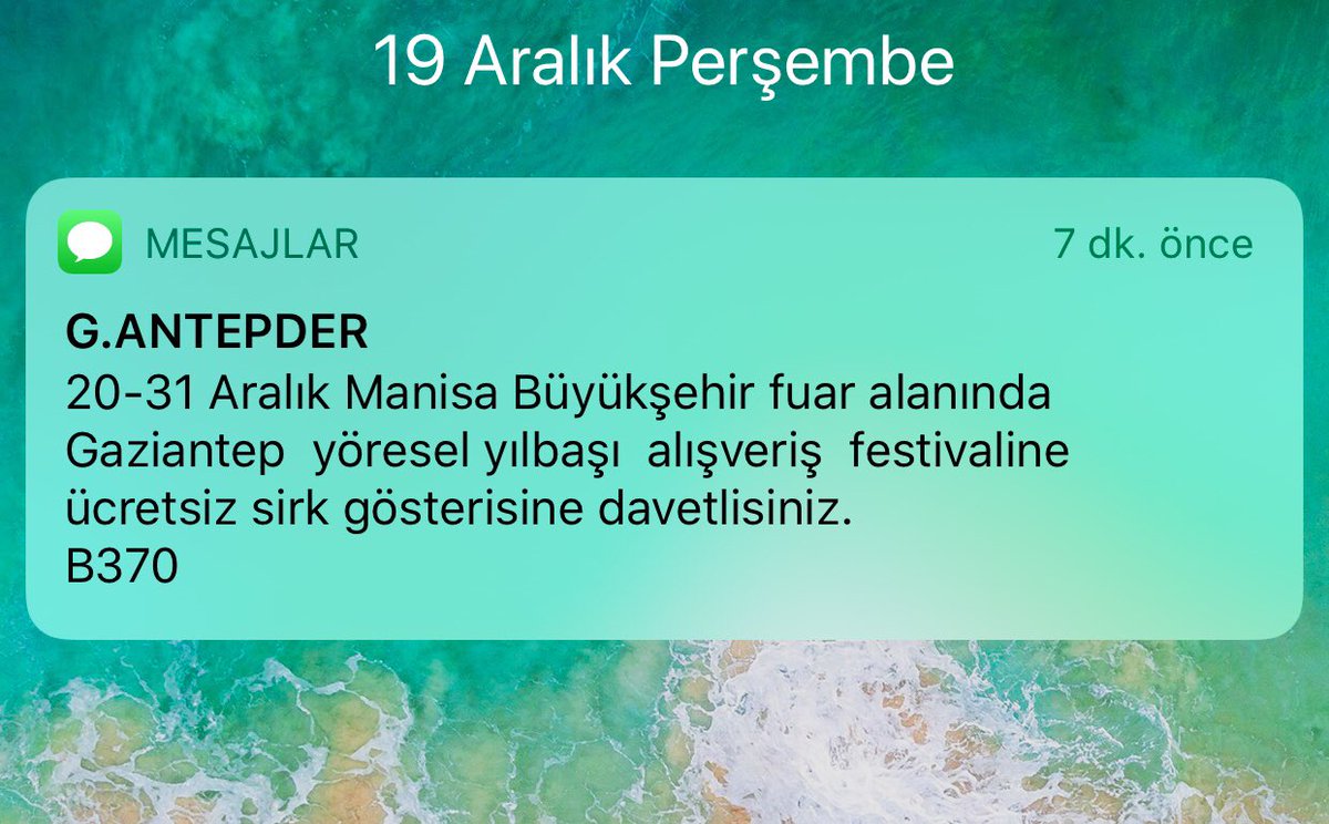 İşte aradığım etkinlik...