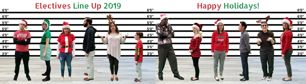 DRMSathletics's tweet photo. We can explain.....Happy Holidays from the DRMS electives department! #DRMSmas @DRMSdolphins @nicolemearnest @3gboyzmom @DRMSchorus @MrsDimondFCS @CoachMauder @DRMSMedia @blitzandzeke @WCPSSTeam https://t.co/i9xGXzVAxK