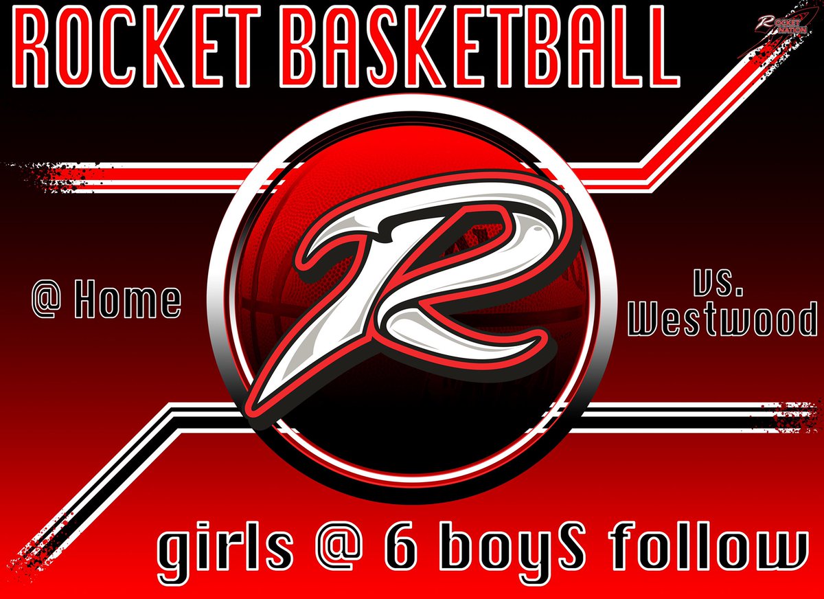 Come to Westside tonight for a non-conference game VS. Westwood! There’s no better way to spend your Thursday night!!! Go Rockets!🚀