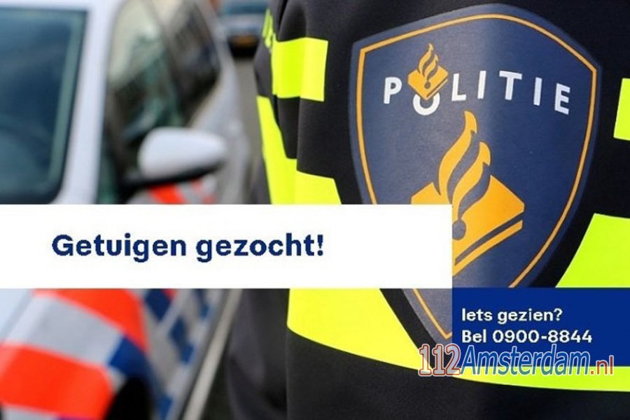 Wie was getuige van zware mishandeling aan de Wittenburgerkade?. 112Amsterdam.
