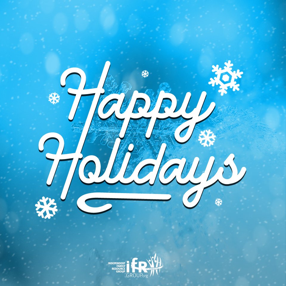 ifrgpgh's tweet photo. Hope you all get to spend quality time with your loved ones this holiday season! https://t.co/Ev5YAdDmyq