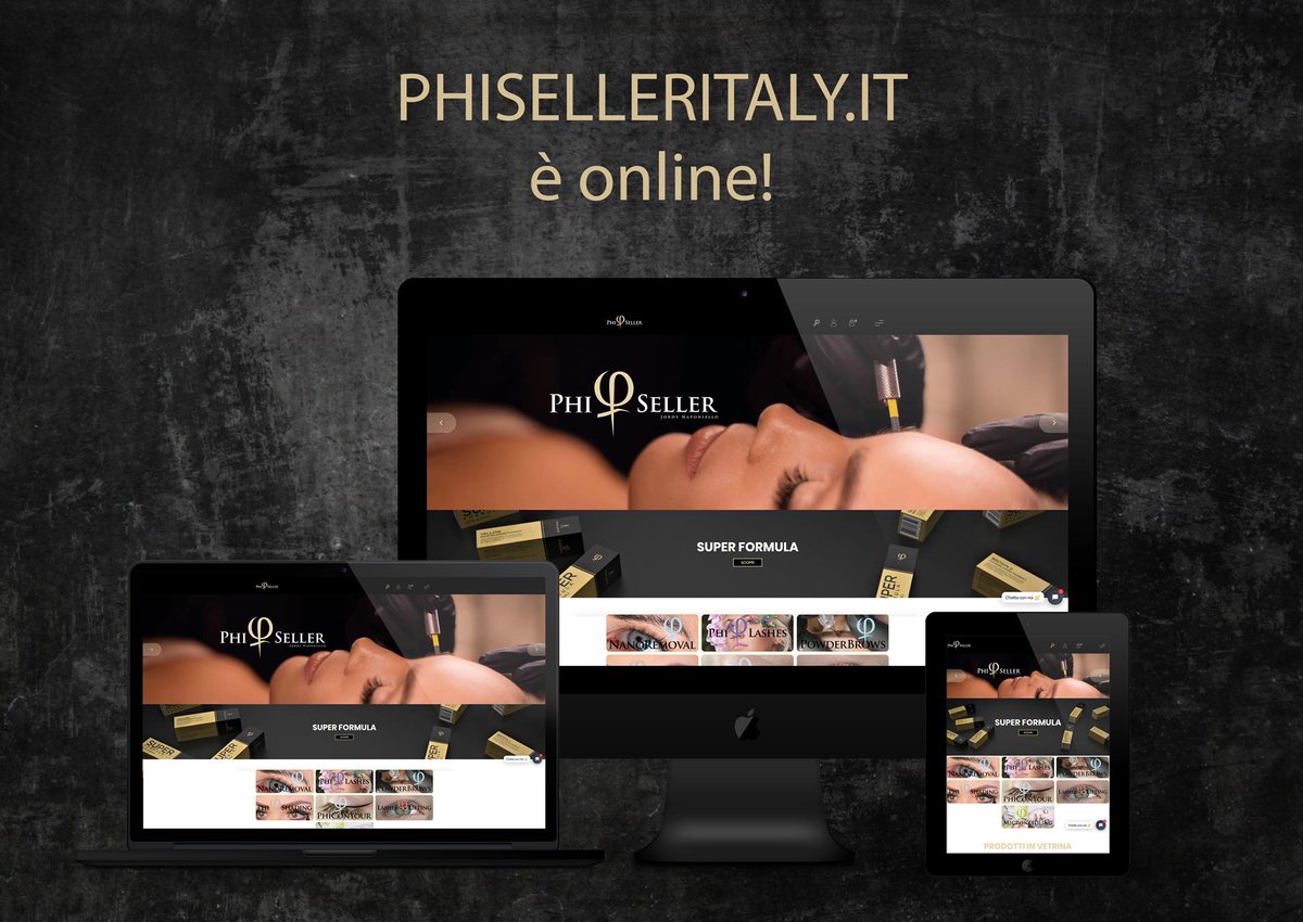 ivision_digital's tweet photo. Online un altro progetto firmato iVision 😎

Ti aspettiamo su , il primo rivenditore ufficiale in Italia della PhiAcademy! Un sito elegante, design responsive per un'esperienza di navigazione comoda e veloce! 

#ivisiongroup #digitalife #digital #web # ... https://t.co/EDE5zWcpbR https://t.co/9IHdUdaJ7n
