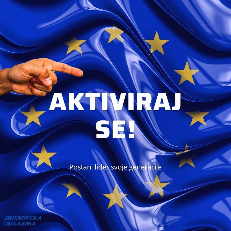 Želiš da budeš obavešten/na o svim društvenim/političkim dešavanjima? 
Zanima te održavanje mentalne higijene?
Želiš da budeš u krugu budućih donosioca odluka?

Onda je ovaj post baš za tebe!

Kontaktiraj nas putem Twittera radi više informacija 📥

#DemokratskaOmladina