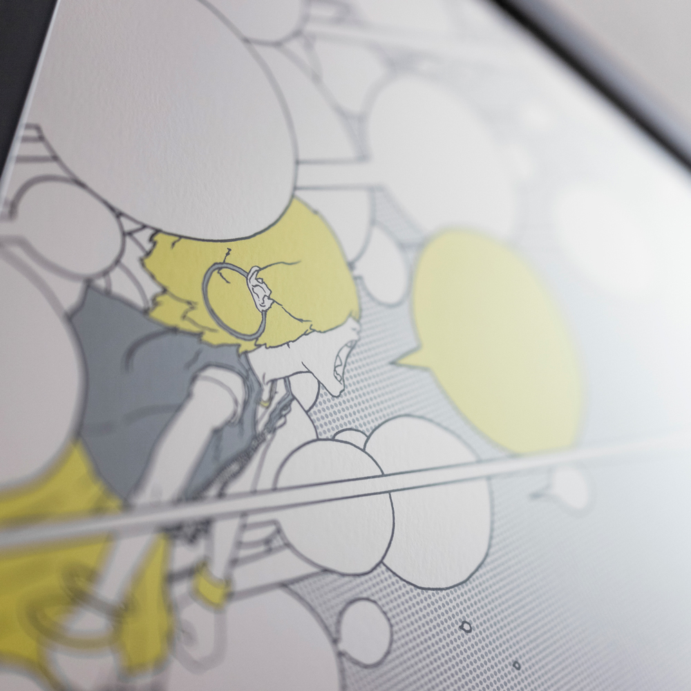 Publifarm's tweet photo. Una nuova serigrafia si aggiunge alla gallery della nostra creatività! Quest’anno l'artwork si intitola UN!CA ed è firmata da Lorenzo Ceccotti - Lrnz. Un invito a comunicare fuori dagli standard, esprimendo se stessi in ogni occasione. https://t.co/cIB2cpzf5A
#breavecreativity https://t.co/nwneGQuK7f