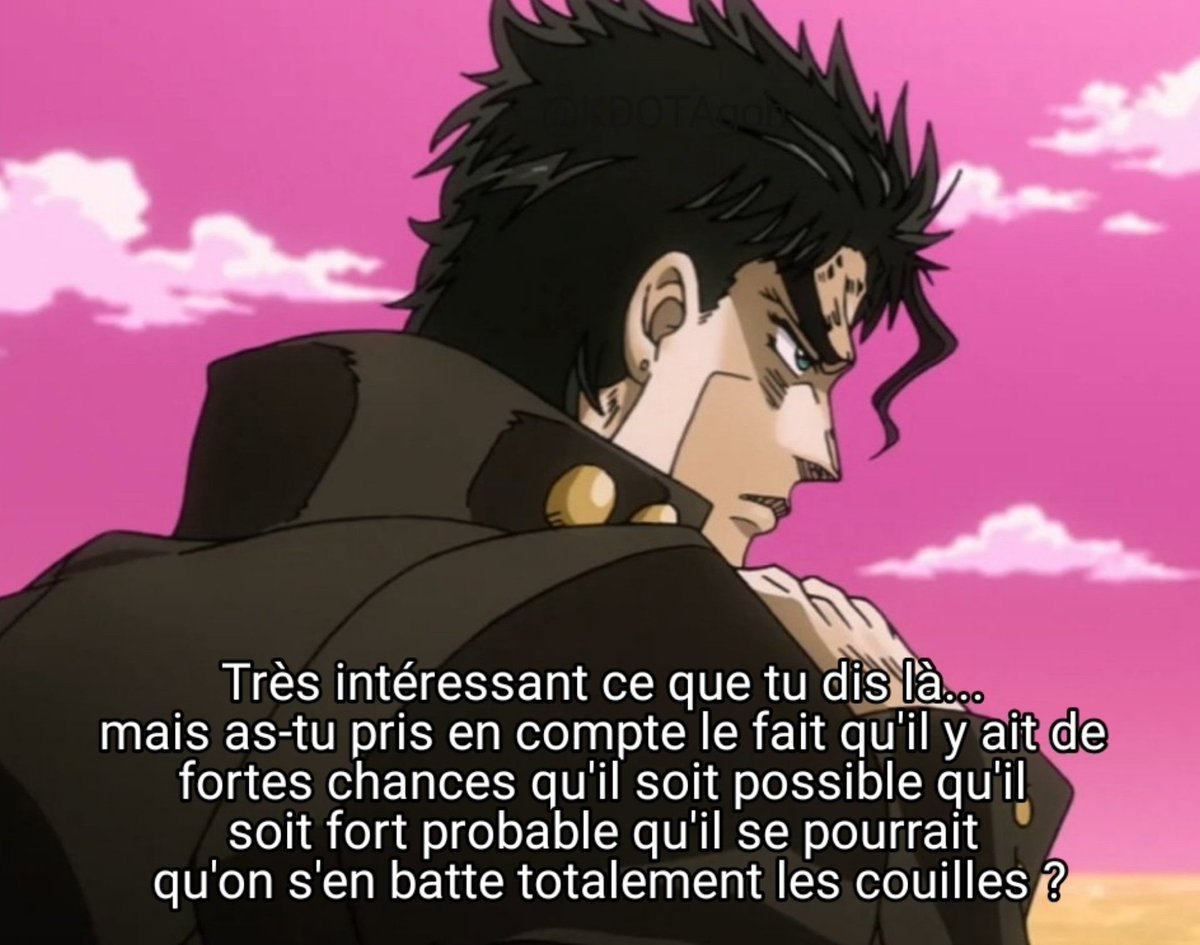 Jotaro a toi de jouer