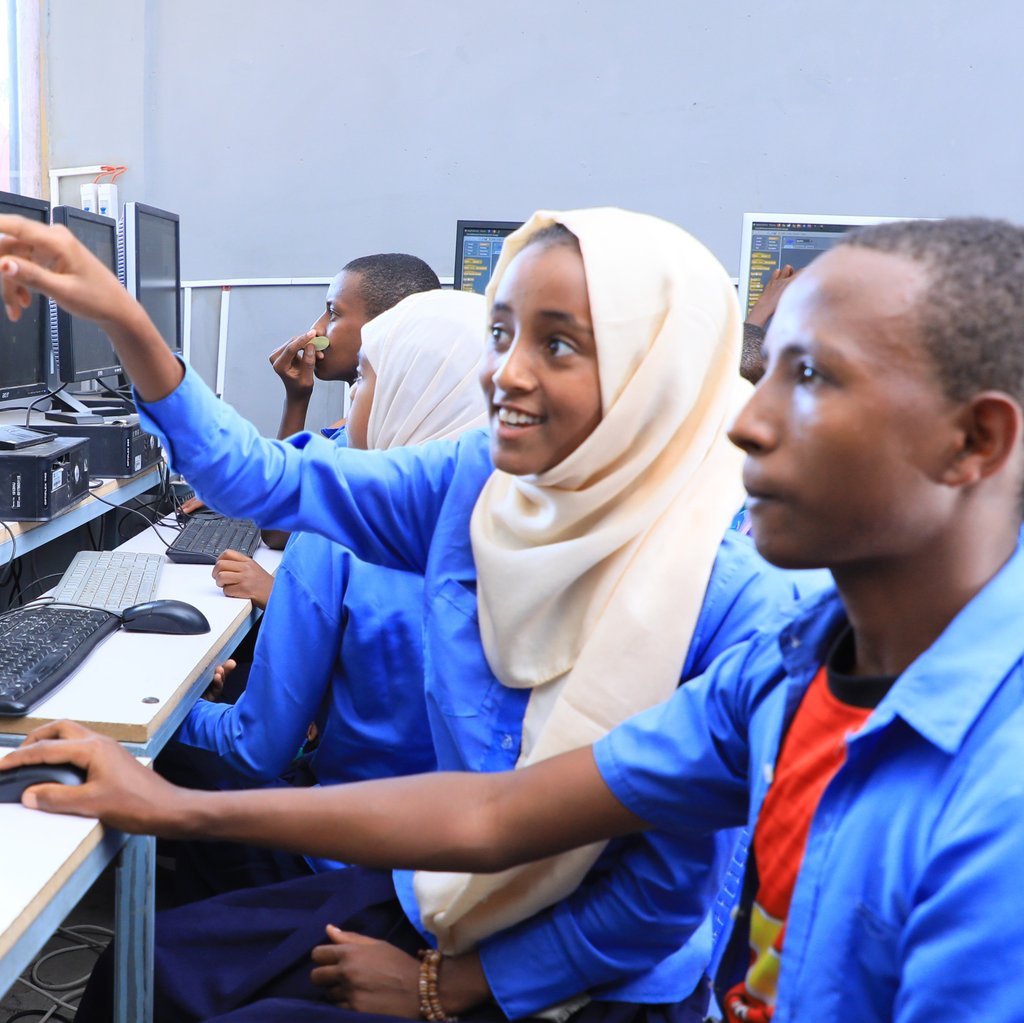 "What happened during Africa Code Week is remarkable, you see girls happy to teach boys what they have learned. Normally it is the other way around” tells Masresha Beniamin. en.unesco.org/news/empowerin…