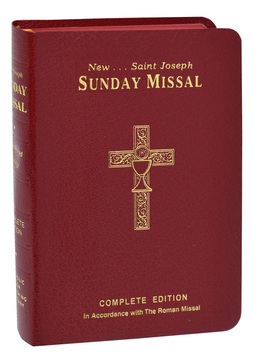 DiCarloRSC's tweet photo. While we supply many #Parishes with their Annual #Sunday Missals, we also carry the complete #CanadianEdition of the #StJoseph Sunday #Missal with the #LiturgicalYearsABC in one volume. Makes for a great #ChristmasGift! https://t.co/p8L3odtUE4