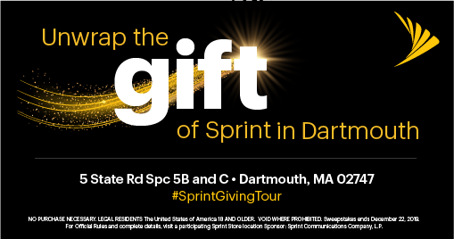 Unwrap the gift of Sprint. Stop by Sprint on 5 State Rd TODAY 12/19 from 5-7pm to enter for a chance to win $5K &amp; check out great deals on the hottest phones, tablets, smartwatches &amp; more. #SprintGivingTour 
<a href="/wwhiteheadiii/">Will Whitehead</a>